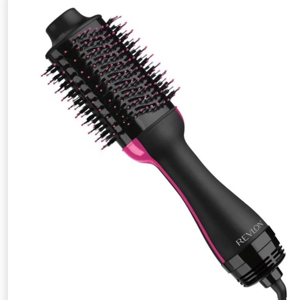 Revlon Black and Pink Hair Dryer Brush